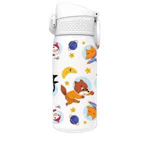 Botella de Agua Infantil de Acero Inoxidable Aislada de 12 Oz con Tapa para Beber - A Prueba de Fugas y Sudor con Tapa Antipolvo - Product Image 1