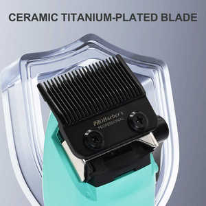 <span class=keywords><strong>Tiffany</strong></span> colore 7500RPM barbiere professionale per Clipper elettrico Hair Trimmer interfaccia USB francese personalizzabile per uso domestico - Product Image 5