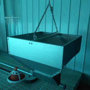 U-BEST Granja Avícola Moderna, Sistema de Alimentación Automático para Aves de Corral, Tolva Metálica de Larga Duración y Alta Resistencia - Product Image 4