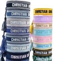 Bracelet de poignet promotionnel tissé style Bohème, motif crochet, cordon anti-perte, logo personnalisé OEM, sangle de téléphone compacte sans nœud