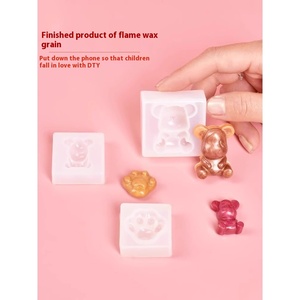 Guka Ensemble complet unisexe de 14 pièces : Têtes de sceau à cire, Sceau à cire en plastique Mars, Particules de cire à cacheter, Cire gelée, Sceau à cire à pression musicale - Product Image 4