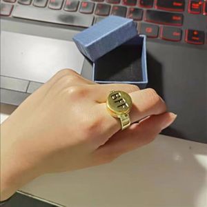 YBcustomアニメ美的オープニングリングBFFリングゴールド銅/新しいファッションパーソナライズされた親友永遠にリングかわいいメッキスター - Product Image 4