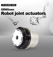 Motor Rotatorio Exoesquelético Pro-servo P17 con Doble Codificador y Controlador Integrado, Actuador de Articulación Robótica con Reductor Armónico para Humanoides