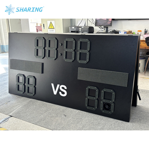 ป้ายบอกคะแนนอิเล็กทรอนิกส์ LED ขนาดใหญ่สำหรับกีฬาหลายประเภท เช่น บาสเกตบอล ฟุตบอล วอลเลย์บอล แบดมินตัน เทเบิลเทนนิส - Product Image 3
