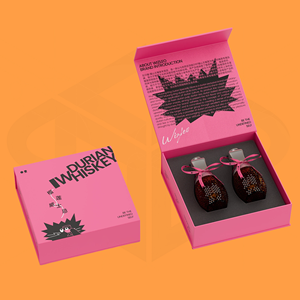 Boîte d'emballage <span class=keywords><strong>de</strong></span> luxe pour whisky avec logo personnalisé, boîte en papier rigide noir mat pour la présentation d'une seule bouteille <span class=keywords><strong>de</strong></span> vin ou spiritueux - Product Image 4
