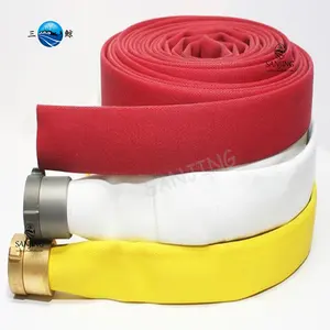 8 바 유형 다채로운 소방 호스 파이프 캔버스 호스 안전 화재
