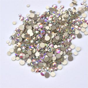 批发Ss20珠光水晶AB K9金色底座背玻璃钻石水晶AB平背水钻 - Product Image 2