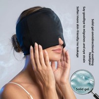Chapeau de soulagement des migraines Warmice, enveloppe de gel froid/chaud pour la tête, masque pour les yeux et les maux de tête