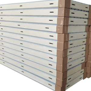 100Mm Cách Điện Kim Loại PIR Tường PU Roof Bảng Điều Chỉnh Poliuretan Polyurethane Bánh Sandwich Bảng Điều Chỉnh Phòng Lạnh Tấm - Product Image 2