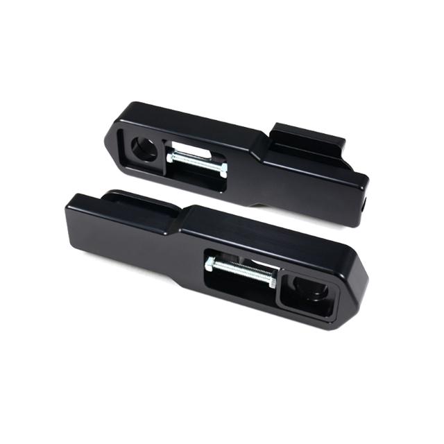 CNC Customized Precision Machining Billet Aluminum Bolt-on Swingarm Extension for Motorcycle