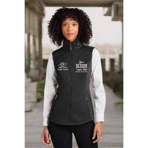 2025 femmes L906 broderie personnalisée Logo textes gilets en polaire lisse avec gilet personnalisé - Product Image 3