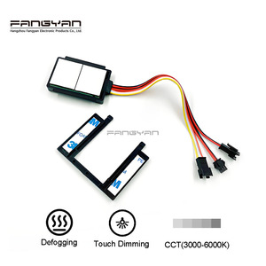 Tùy chỉnh 12V 24V 5A Dual Key CCT mini cảm ứng chuyển đổi cho led phòng tắm gương ánh sáng gương mờ cảm biến cảm ứng chuyển đổi - Product Image 2