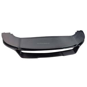 Homies Porsch <span class=keywords><strong>Cayenne</strong></span> SUV Coupé 9Y0 2018+<span class=keywords><strong>2022</strong></span> Spoiler avant en fibre de carbone style T, kit carrosserie pour pare-chocs avant - Product Image 4
