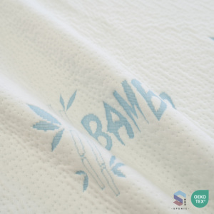 ผ้าโพลีเอสเตอร์ไม้ไผ่ผ้าถักแจ็คการ์ดระบายอากาศสิ่งทอสำหรับที่นอน280gsm ท็อปเปอร์ - Product Image 2