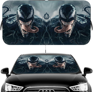 2025 <span class=keywords><strong>Amazon</strong></span> vente chaude titane argent imprimé voiture <span class=keywords><strong>pare</strong></span>-soleil haute qualité feuille d'aluminium <span class=keywords><strong>pare</strong></span>-<span class=keywords><strong>brise</strong></span> pour voitures fenêtre avant - Product Image 5