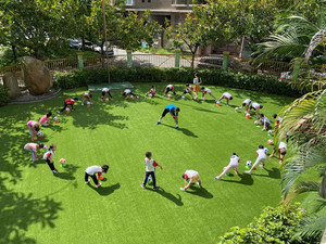 Không độc hại cỏ nhân tạo mềm cảnh quan trẻ em an toàn ngoài trời tổng hợp <span class=keywords><strong>Turf</strong></span> vườn mẫu giáo - Product Image 6