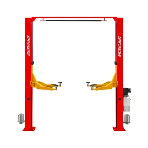 Factory Customized 4000KG Capacity 2 Side Manual Release Car Elevator Lift/auto Hoist/clear Floor Lift/2 Post Lift For Sale