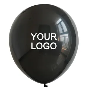 Оптовая продажа, печатные воздушные шары, персонализированные пользовательские печатные логотипы, декоративные рекламные латексные шары