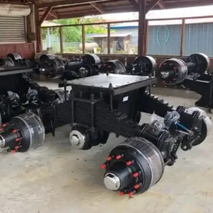 Nouvelle suspension de camion en acier CQFN pour bogie d'essieu de remorque, vente OEM, bogie d'essieu de semi-remorque, suspension de camion OEM - Product Image 1