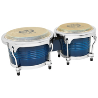 Wholesale Cuba Solid Wood Traditional National Percussion Instruments Latin Macho Hembra Drums Bongo Drum