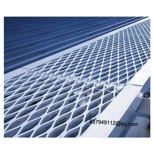 6063 Grade Expanded Metal 3*6Mm Micro Aluminium Walkway Mesh untuk Outdoor Rooftop Walkway