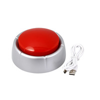 Caja Musical Grabable con USB, Botón de Sonido Segmentado, Plástico, Duración de Sonido de 60s, Regalos Promocionales, Fábrica OEM/ODM