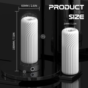 Godet Masturbateur Masculin Électrique Vibrant avec Mode Chauffant pour Hommes – Jouet Sexuel Adulte pour le <span class=keywords><strong>Plaisir</strong></span> - Product Image 4