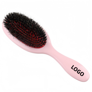 Salon Quality Boar Bristle Detangling Hair <b>Brush</b> <b>Scalp</b> Care Air Cushion Paddle Styling Comb Bulk Order Factory Supplier - Product Image 1