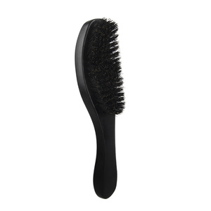 Spazzola per Barba con Manico Lungo in Setole di Cinghiale, Spazzola in Legno Marrone Rosso per la Cura della Barba, Spazzola per Modellare e Stilizzare i Peli del Viso Maschili - Product Image 5