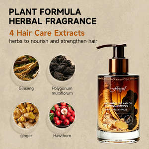 Shampoo <span class=keywords><strong>anti</strong></span>-<span class=keywords><strong>chute</strong></span> de cheveux personnalisé, 4 extraits de plantes, ginseng, gingembre, polygonum multiflorum - Product Image 3
