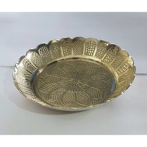 เครื่องใช้บนโต๊ะอาหารอเนกประสงค์ลายนูนสำหรับทำอาหารอินเดีย Thali ชุดของขวัญ12แพ็ค - Product Image 3