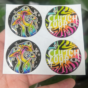 Custom Epoxy Dome Stickers 3D Raised Resin Logo Badge <b>Waterproof</b> Self Adhesive Brand Decal <b>Label</b> for Product Packaging - Product Image 4