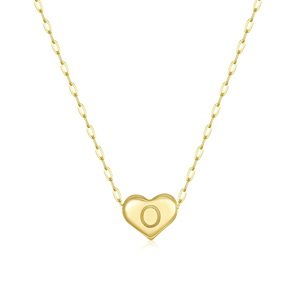 Vente en gros de collier J avec breloque initiale de A à <span class=keywords><strong>Z</strong></span> pour femmes, collier avec pendentif avec breloque initiale, cadeau de bijoux pour femmes - Product Image 4