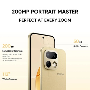 สมาร์ทโฟน Realme 16 Pro 5G รุ่นดั้งเดิม กล้อง 200MP แบตเตอรี่ 6500mAh หน้าจอ 6.78 นิ้ว 144Hz AMOLED 6500nit IP69 NFC ไม่มีที่ชาร์จ - Product Image 2