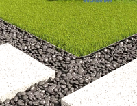 Fabricante Chino 304 #   Borde de Césped de Acero Inoxidable y Latón de Calidad para Jardín