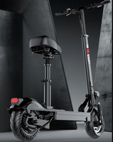 Scooter électrique 48V 6A 500W pour adultes, autonomie de 20 kilomètres, batterie électronique intelligente amovible, charge de 150 kg, 25 km/h, HEZZO (DD-D5), vente chaude