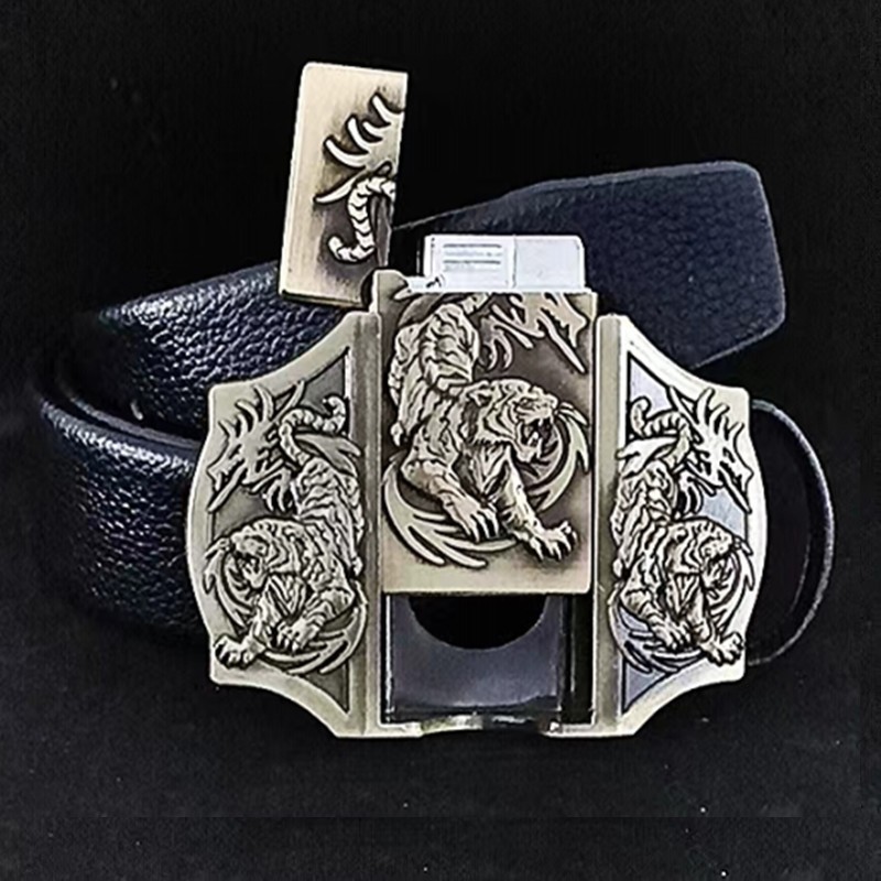 Ceinture noire Tiger Gas - 110 cm