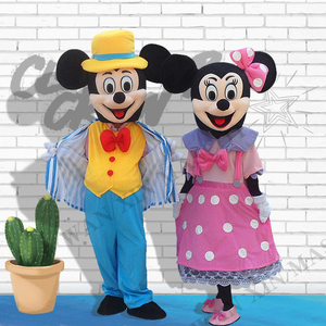 Giáng Sinh Halloween Đảng Mickeying Và Minnieing Linh Vật Trang Phục Đảng Set Chuột Phim Hoạt Hình Linh Vật Trang Phục Người Lớn - Product Image 6