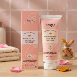 Extrait Herbal Rose & Curcuma à Base d'Eau, Culture Sauvage, Liquide Visage & Corps Baidyanath en Bouteille - Product Image 3