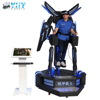 YHY-posavasos de alta calidad, Vr simulador de vuelo, máquina de VR 9d, 360 de movimiento