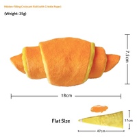 Jouet interactif sonore pour chien, distributeur de nourriture cachée, jouet de puzzle d'entraînement, fournitures en peluche pour animaux de compagnie, vente en gros