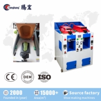 Machine automatique de fabrication de chaussures, machine de pressage de semelles de chaussures, machine pneumatique à double tête pour presser les semelles de chaussures