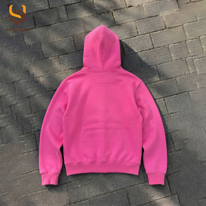 Custom Mens <b>Y2K</b> Puff Print Heavyweight Cotton Loose Fit Graphic Oversized Hooded High Street Vintage Washed <b>Zip</b> <b>up</b> <b>Hoodies</b> - Product Image 2