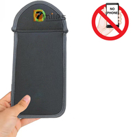 Étui de téléphone verrouillable avec logo personnalisé, dispositif magnétique puissant, housse en néoprène verrouillable pour téléphone intelligent, pour les lycéens