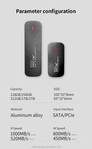BR meilleure qualité 2242 2280 M.<span class=keywords><strong>2</strong></span> SATA/PCIE Mini PSSD 256GB 512GB 1TB stockage <span class=keywords><strong>externe</strong></span> Portable USB 31 <span class=keywords><strong>disque</strong></span> <span class=keywords><strong>dur</strong></span> ssd - Product Image 6