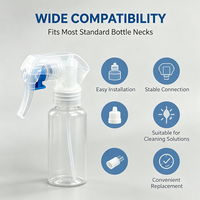 Distributeur de crème/lotion/dentifrice en plastique écologique 24/410 28/410 avec bouchon de bouteille et pompe à verrouillage haut-bas