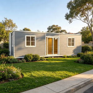 Meilleure Offre Maison Modulaire à Double Aile Préfabriquée 3 Chambres Panneau Sandwich EPS 2 Chambres Maison Conteneur à Double Aile Pour Airbnb - Product Image 1