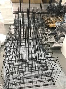 Espositore da Parete per Tinte per Capelli, Rastrelliera in Metallo per Tubetti di Colore da Salone - Product Image 6