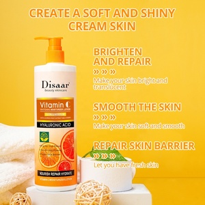 Loción Corporal con Vitamina C Disaar para Mujeres, Blanqueadora, Reduce Arrugas, Reafirmante, Iluminadora, Hidratante - Product Image 4