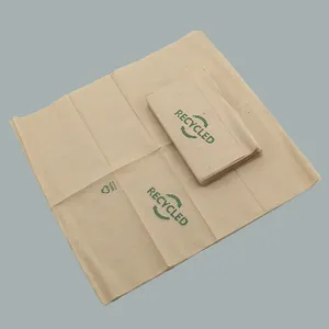 Unbleached Brown Paper Napkin Biodegradable Compastable Unbleached Brown Paper Napkin Recycled Brown Napkin